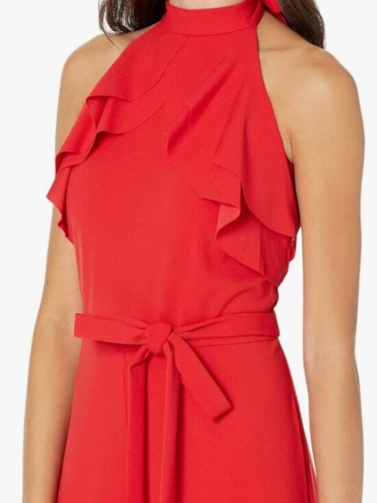 bebe Pants - Bebe Halter Jumpsuit